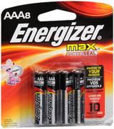 Energizer Max Alkaline AAA Batteries - 8 ct