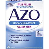 Azo Urinary Pain Relief Tablets - 30 ct