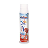 Aquafresh Kids Fluoride Toothpaste Bubble Mint Pump - 4.6 oz