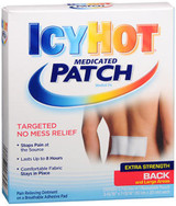 Icy Hot Medicated Patches Back and Large Areas - 5 ct