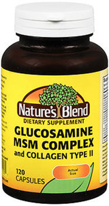 Nature's Blend Glucosamine/MSM Complex Capsules - 120 ct