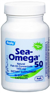 Rugby Sea-Omega 50 Softgel Capsules - 50 ct