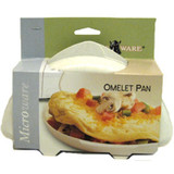 Microwave Omelet Pan, White - 1 Pkg