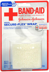 Johnson & Johnson First Aid Secure-Flex Wrap 2" X 2.5 Yards -
