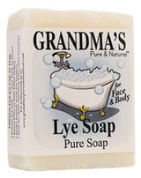 Grandma's Lye Face & Body Soap - 6 oz