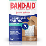 Band-Aid Flexible Fabric Bandages Assorted - 30 ct