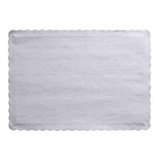 Solid Color Placemat, White, 9.5"X14" - 50 ct pkg