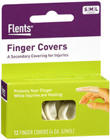 Flents First Aid Cots for Fingers Tips - 12 ct