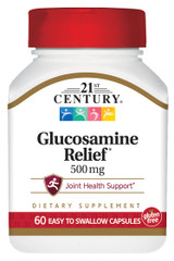 21st Century Glucosamine Relief 500mg - 60 Capsules
