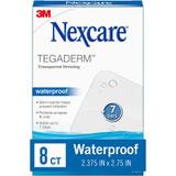 Nexcare Tegaderm Waterproof Transparent Dressing 2-3/8 Inches X 2-3/4 - 8ct