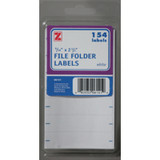 File Folder Label 156Ct, White 156Ct. 3X19" - 1 Pkg