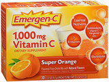 Emergen-C Vitamin C Fizzy Drink Mix Super Orange - 30 packets