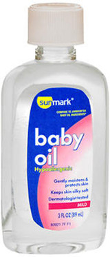 Sunmark Baby Oil - 3 oz