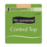 Control Top Panty Hose, Tan, Q2 - 1 Pkg