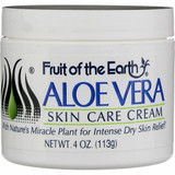 Fruit of the Earth Aloe Vera Skin Care Cream - 4 oz