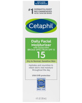 Cetaphil Daily Facial Moisturizer, SPF 15, Fragrance Free - 4 fl oz