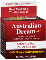 Australian Dream Arthritis Pain Relief Cream - 4oz