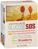 Advocate Glucose SOS Instant Dissolve Powder Kiwi-Strawberry - 3.3 oz