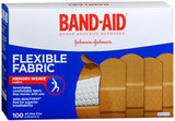 Band-Aid Flexible Fabric All One Size Adhesive Bandages - 100 ct