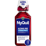 Vicks NyQuil Cold & Flu Alcohol Free Berry Flavor - 12 oz