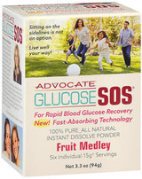 Advocate Glucose SOS Instant Dissolve Powder Fruit Medley - 3.3 oz