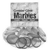 Glass Wafers, Clear, 14 oz - 1 Bag