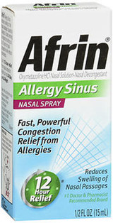 Afrin Allergy Sinus Nasal Spray 15 ML