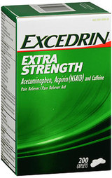 Excedrin Extra Strength Pain Reliever - 200 Caplets