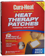 Cura-Heat Heat Therapy Patches for Neck Shoulder & Back - 3 ct