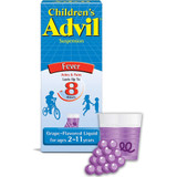 Advil Children's Fever Reducer/Pain Reliever Liquid Grape Flavored - 4 oz