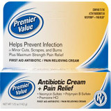 Premier Value Antibiotic Cream Plus 0.5oz - .5oz