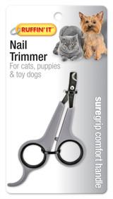 Comfort Grip Pet Nail Trimmer - Grey