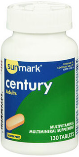 Sunmark Century Adults Multivitamin & Multimineral Supplement Tablets - 130 ct