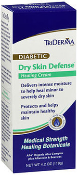 TriDerma MD Diabetic Dry Skin Defense Healing Cream - 4.2 oz