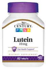 21st Century Lutein 10 mg - 60 Tablets