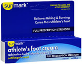 Sunmark Athlete's Foot Cream Full Prescription Strength - 1 oz