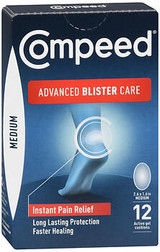 Compeed Advanced Blister Care Gel Cushions Medium - 12 ct