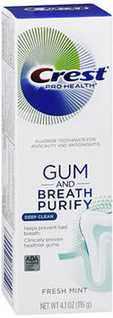 Crest Pro-Health Gum And Breath Purify Toothpaste Fresh Mint - 3.7 oz