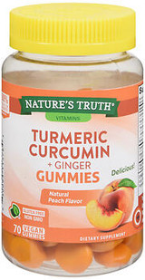 Nature's Truth Turmeric Curcumin + Ginger Gummies - 70 ct