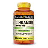 Mason Vitamins Natural Cinnamon 1000 mg Capsules - 100ct