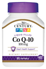 21st Century Co Q-10 100 mg Softgels - 90 ct
