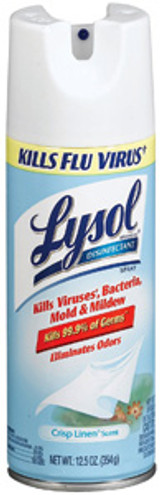 Lysol Disinfecting Spray - Crisp Linen, 12.5 oz