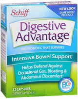 Schiff Digestive Advantage Intensive Bowel Support Capsules - 32 Capsules