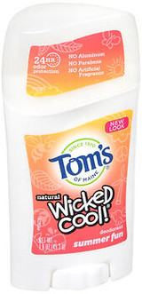 Tom's of Maine Natural Wicked Cool Deodorant Summer Fun - 1.6 oz