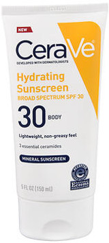 CeraVe Hydrating Sunscreen Body SPF 30 - 5 oz