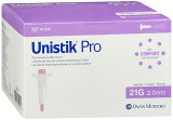 Unistik Pro Top Activated Safety Lancets High Flow 21G 2.0mm - 200 ct