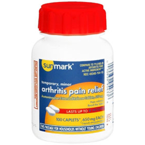 Sunmark Arthritis Pain Reliever - 100 ct