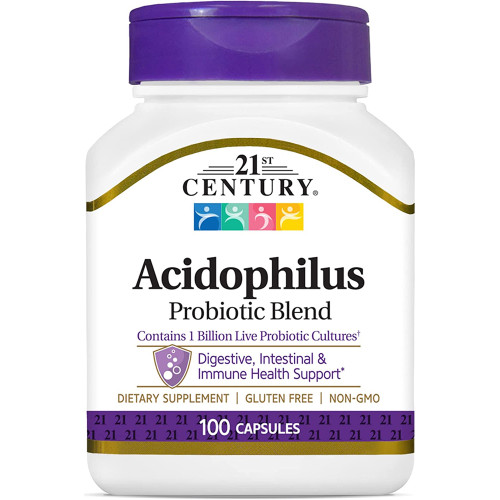 21st Century Acidophilus Capsules - 100 ct
