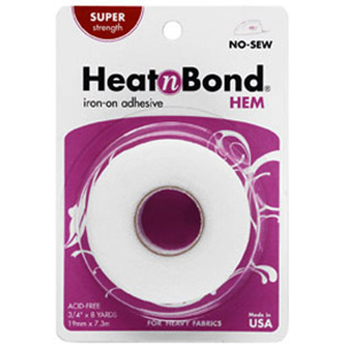 Heat 'N Bond, Hem Iron-On Adhesive, 8 Yards, 3/4" - 1 roll