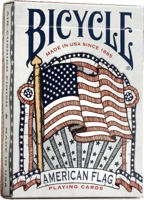 Bicycle, American Themed Poker Size Standard Index Playing Cards - 1 ct